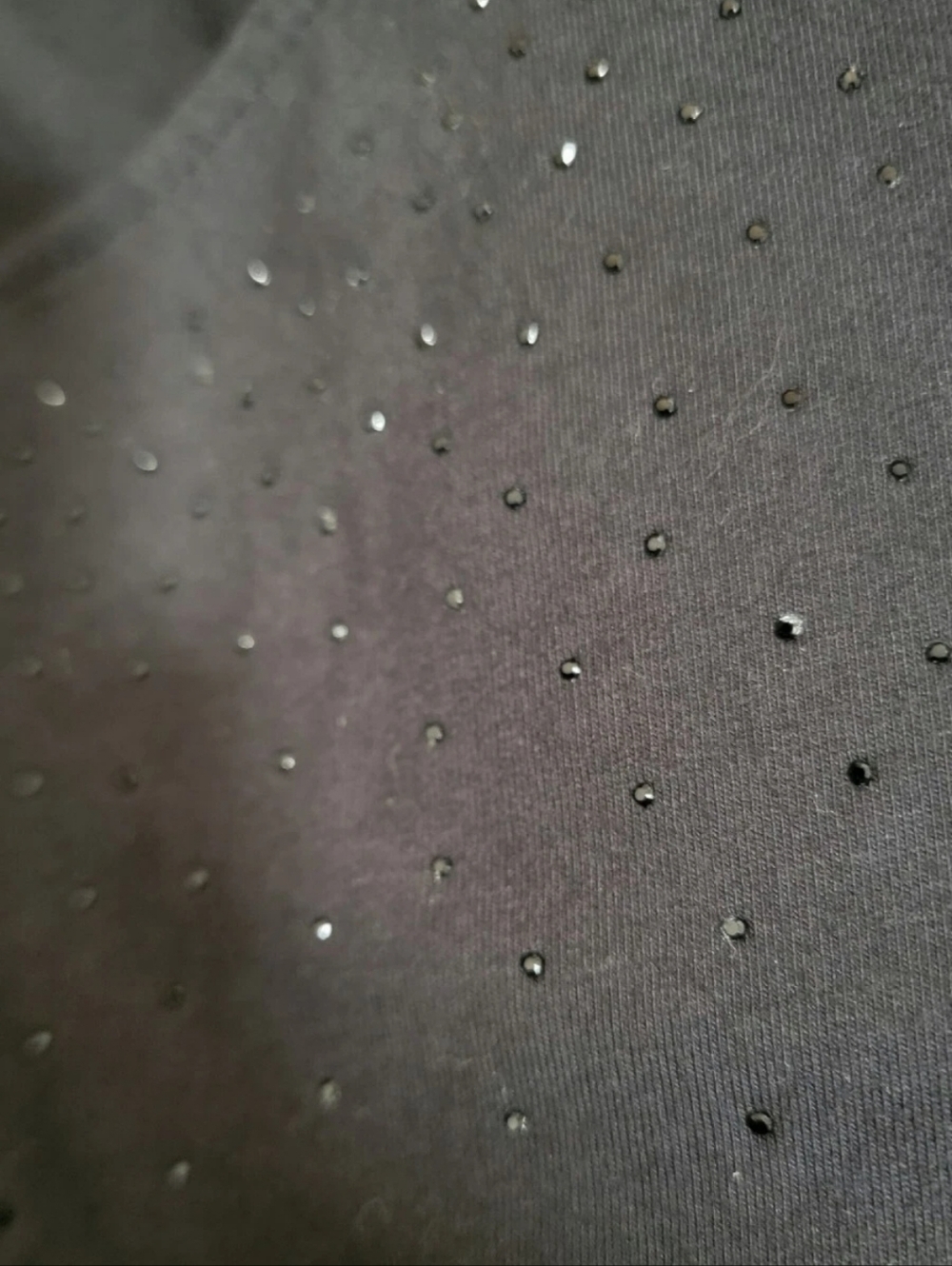 Charter Club Stud Embellished Black Long Sleeve Shirt Size 1X - Picture 3 of 7